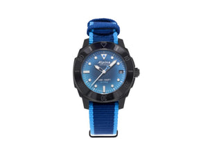Alpina Seastrong Ladies Diver Gyre Automatik Uhr, Blau, 30 atm, AL-525LNSB3VG6
