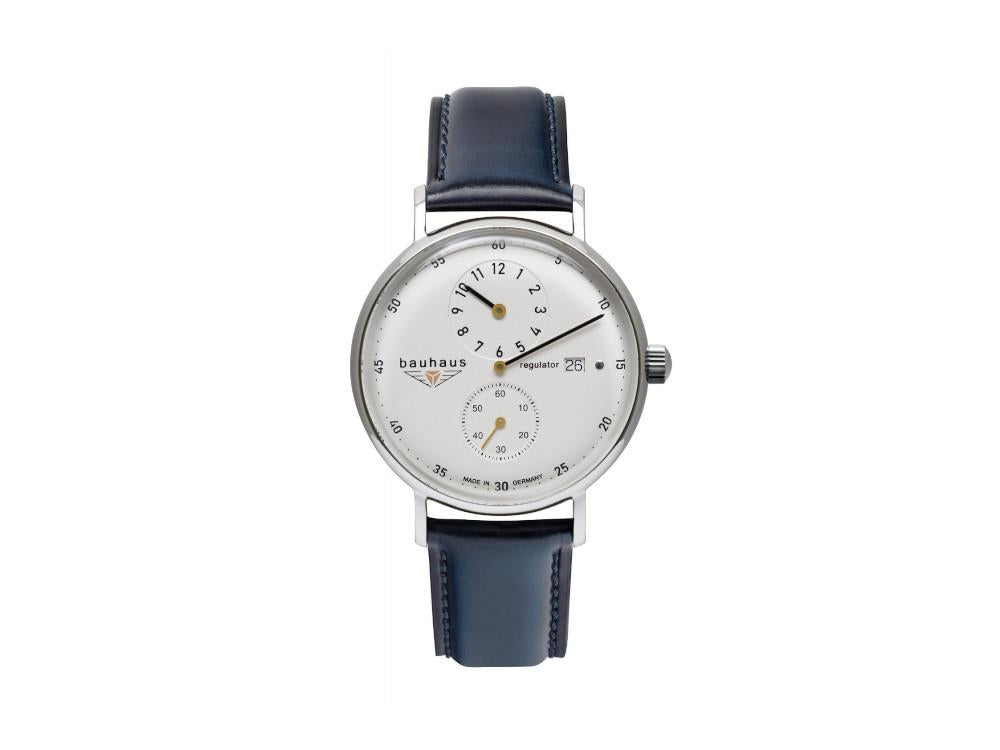 Bauhaus Automatik Uhr, Weiss, 41 mm, Tag, 2126-1