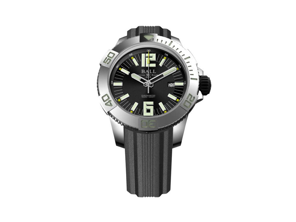 Ball Engineer Hydrocarbon DeepQUEST Automatik Uhr, 42 mm, DM3002A-PC-BK