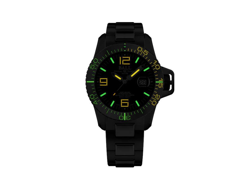 Ball Engineer Hydrocarbon EOD Automatik Uhr, Schwarz, 42 mm, DM3200A-S1C-BK