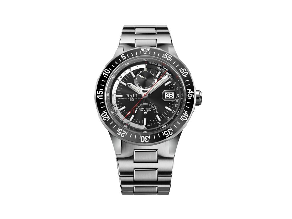 Ball Roadmaster First Responder LE Automatik Uhr, Schwarz, 41 mm, GM3180B-S1-BK