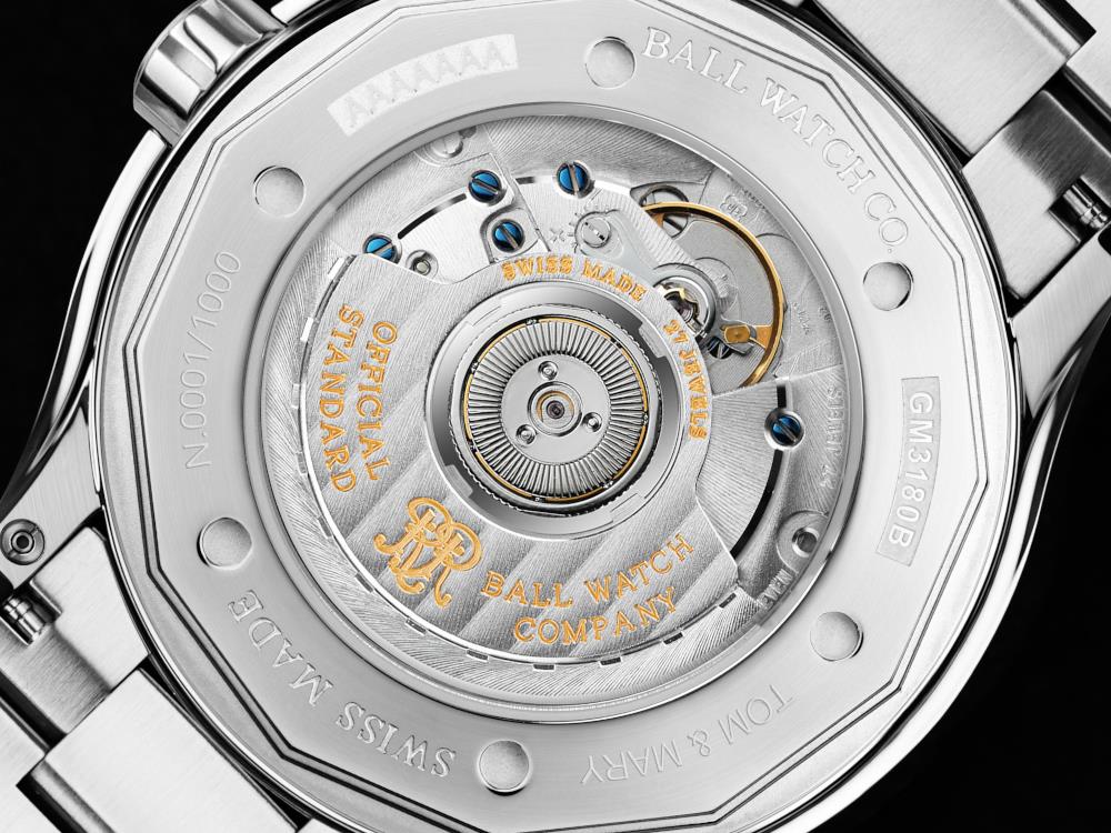 Ball Roadmaster First Responder LE Automatik Uhr, Schwarz, 41 mm, GM3180B-S1-BK