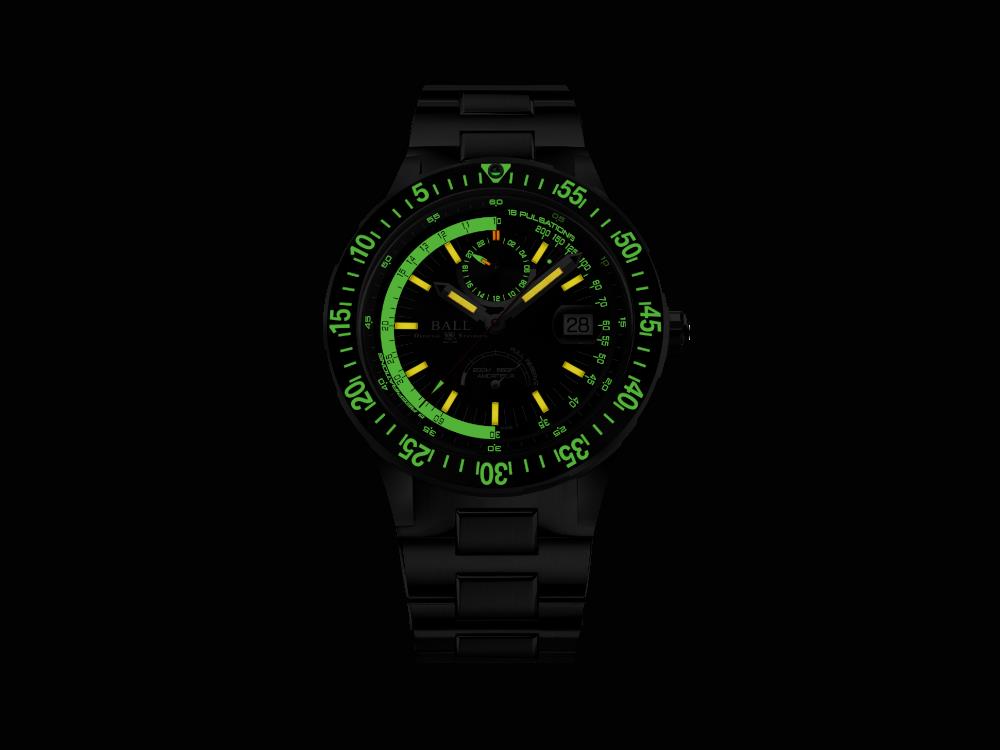 Ball Roadmaster First Responder LE Automatik Uhr, Rotor-LOCK, GM3180B-S2-BK