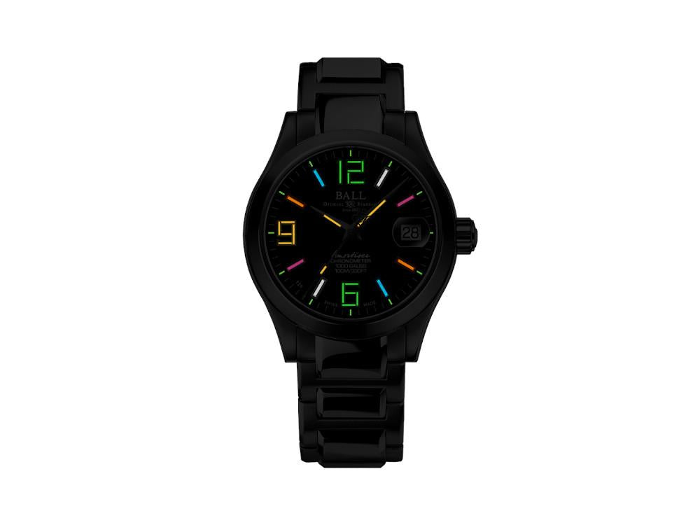 Ball Engineer III Pioneer II Automatik Uhr, Schwarz, 36 mm, LE, NL9616C-S5CJ-BKR