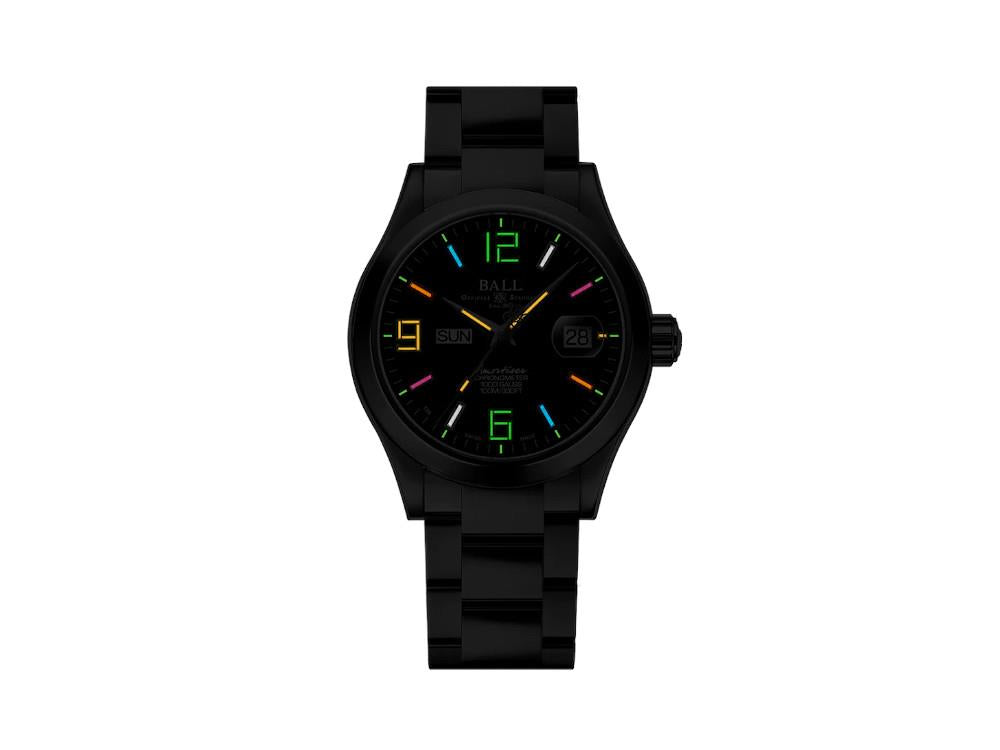 Ball Engineer III Pioneer II Automatik Uhr, Schwarz, 40 mm, LE, NM9036C-S3CJ-BKR