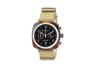 Briston Clubmaster Classic Quartz Uhr, Schwarz, 40 mm, 13140.SA.T.1.NK