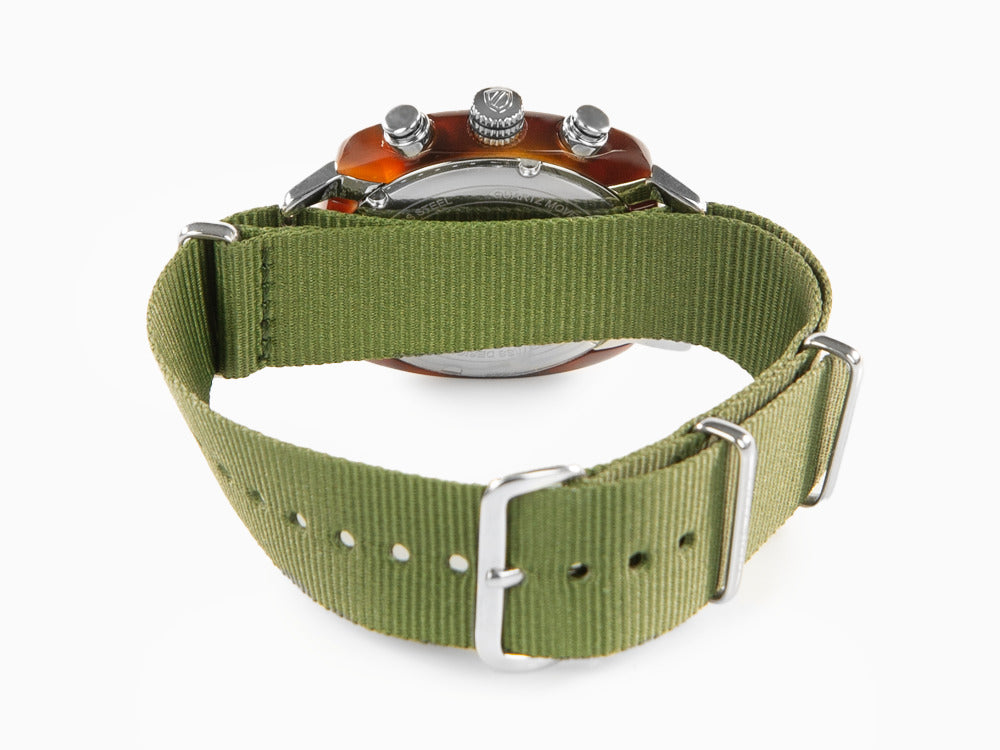 Briston Clubmaster Classic Uhr, Zellulose-Acetat, Weiss, 40 mm, 16140.SA.T.2.NGA