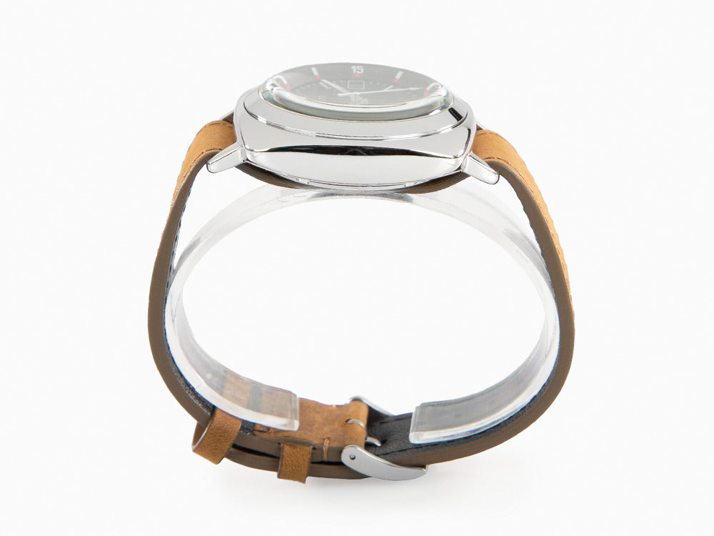 Briston Clubmaster Diver Automatik Uhr, Schwarz, 42 mm, 17642.PS.D.1.LVBR