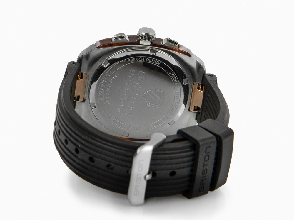 Briston Streamliner Urban Quartz Uhr, PVD, Weiss, 42 mm, 22142.RGS.T.2.RB