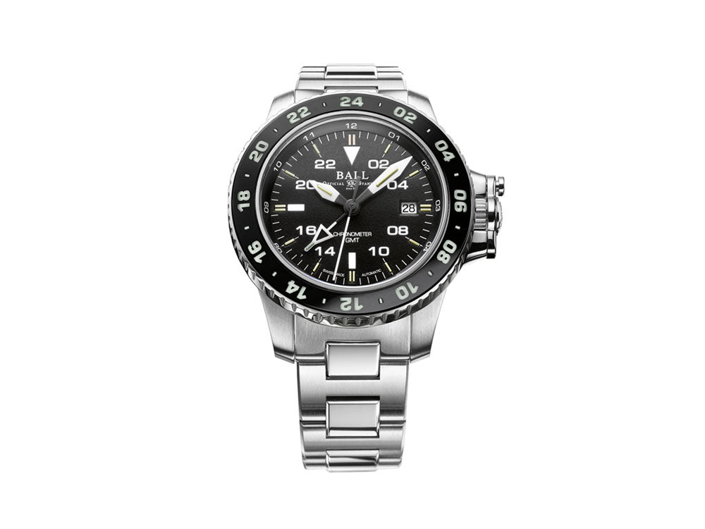 Ball Engineer Hydrocarbon AeroGMT II Automatik Uhr, Ball RR1201-C, Chronograph