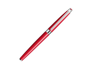 Caran d´Ache Léman Slim Scarlet Red Roller, Lack, Rhodium, Rot, 4771.770