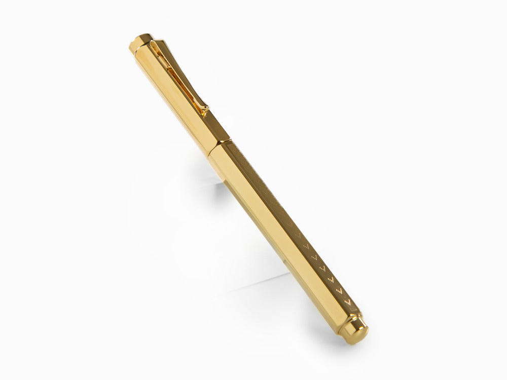 Caran d´Ache Ecridor Chevron Roller, PVD Gold, Gold, 838.208