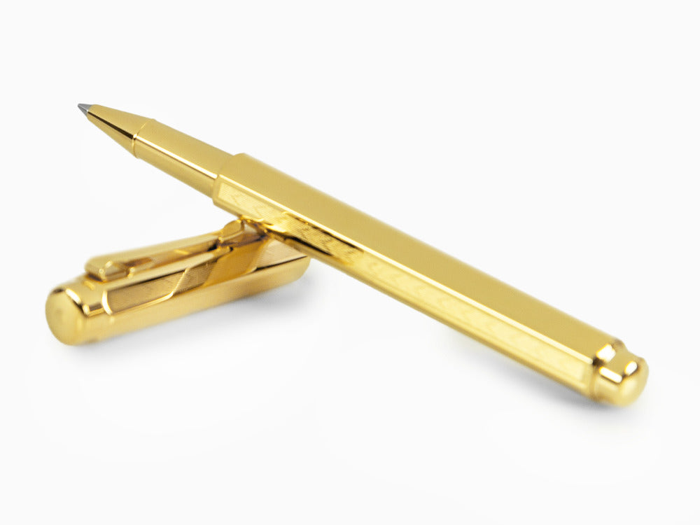 Caran d´Ache Ecridor Chevron Roller, PVD Gold, Gold, 838.208
