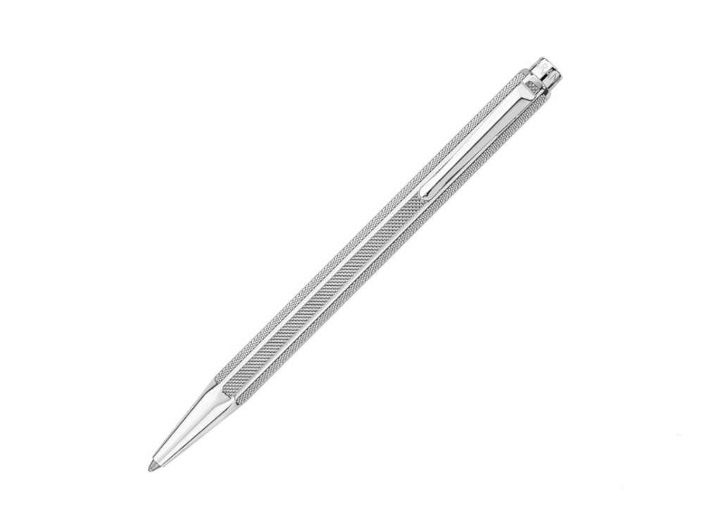 Caran d'Ache Ecridor Milanese Mesh Kugelschreiber, Messing, Grau, 890.345,