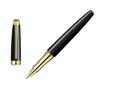 Caran d´Ache Léman Ebony Black Roller, Lack, PVD Gold, Schwarz, 4779.282