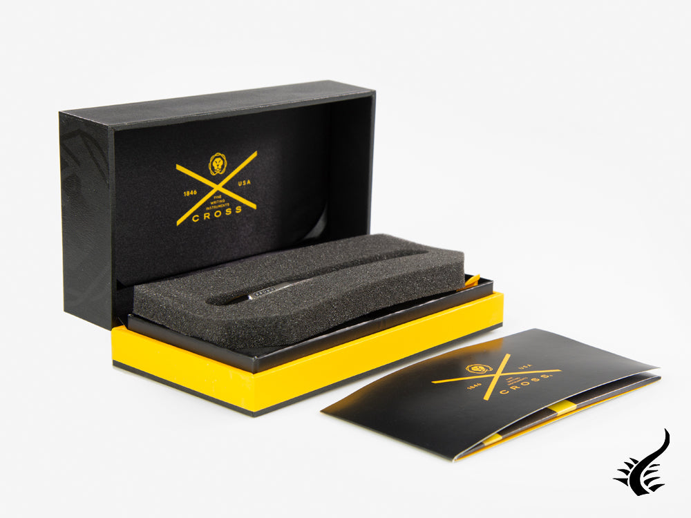 Cross Peerless 125 Kugelschreiber, Lack, Schwarz, Poliert, AT0702-1