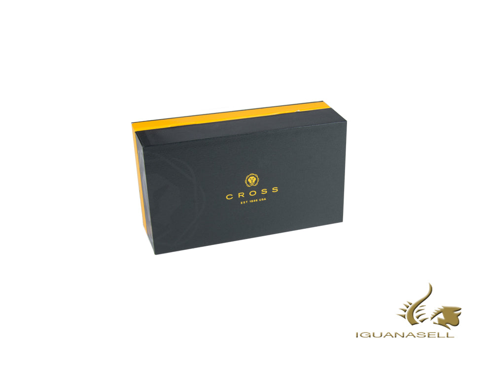 Cross Peerless 125 Roller, Lack, Blau, Platinierte Beschläge, AT0705-14