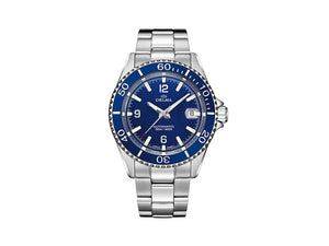 Delma Diver Santiago Automatik Uhr, Blau, 43 mm, 41701.560.6.044