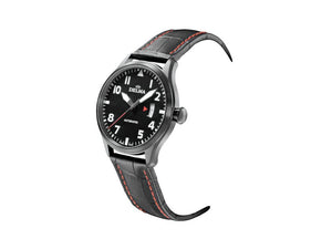 Delma Aero Commander Automatik Uhr, Schwarz, 45 mm, PVD, 44601.570.6.038