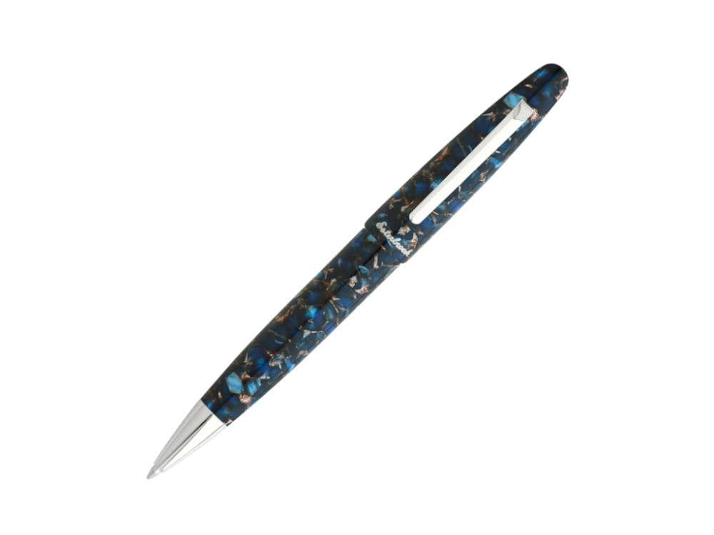 Esterbrook Estie Nouveau Bleu Kugelschreiber, Edelharz, Palladium, ENB149