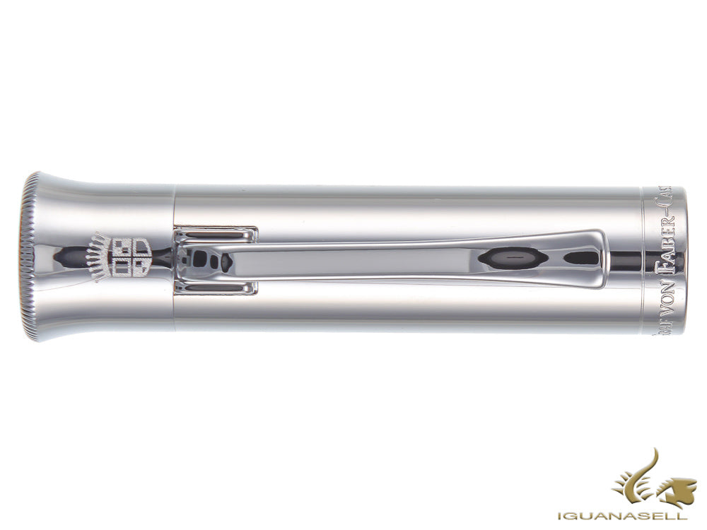 Graf von Faber-Castell Guilloche India Red Füllfederhalter, Edelharz