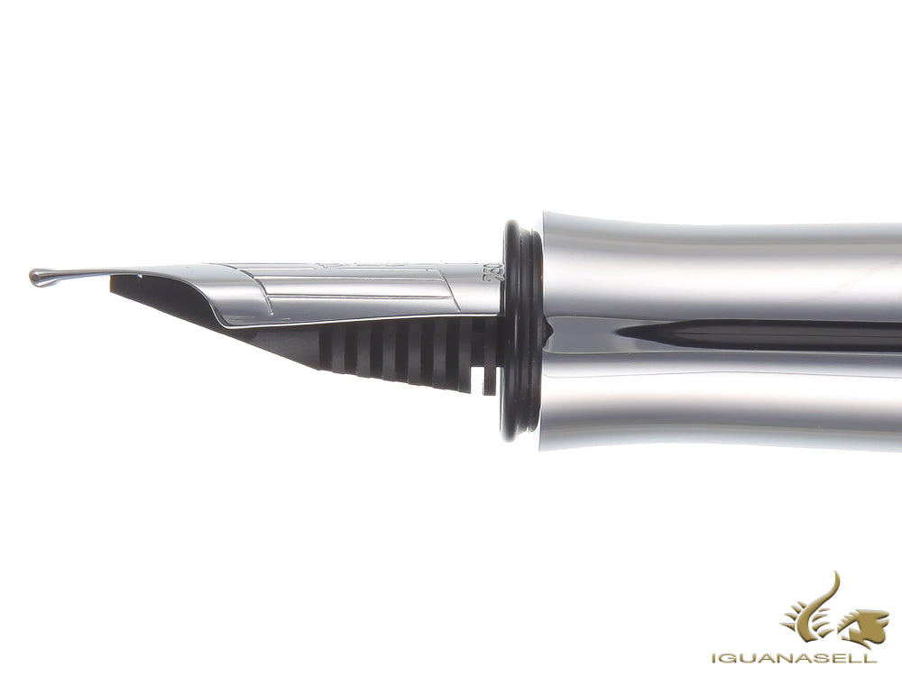 Graf von Faber-Castell Guilloche India Red Füllfederhalter, Edelharz