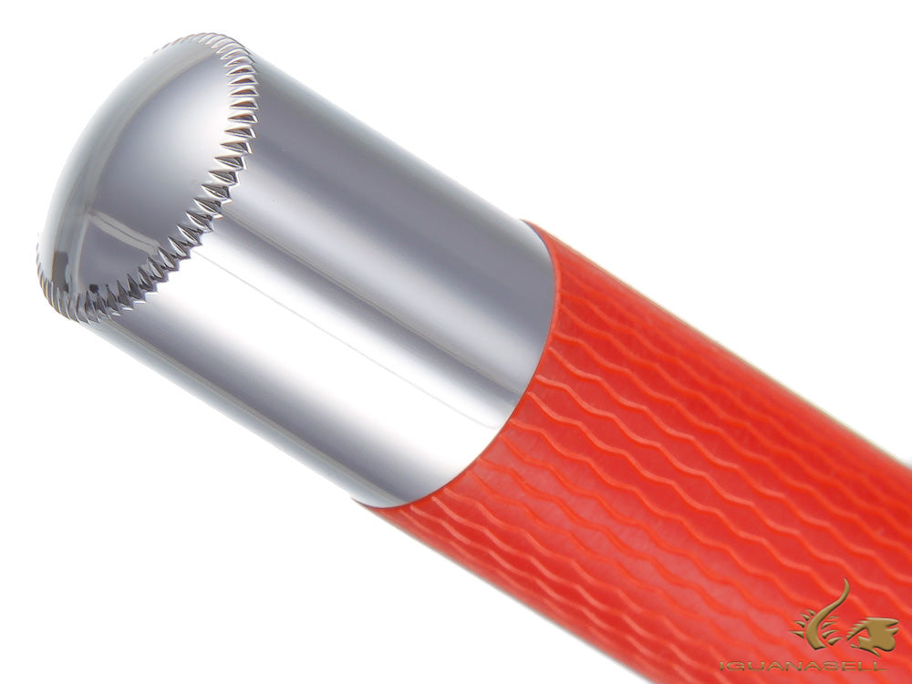 Graf von Faber-Castell Guilloche India Red Füllfederhalter, Edelharz