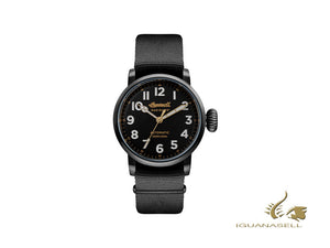Ingersoll Linden Radiolite Automatik Uhr, 46 mm, Schwarz, Nylon, 10 atm I04806