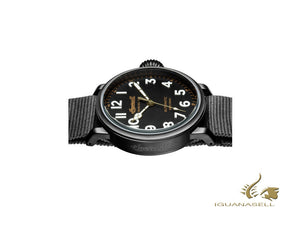 Ingersoll Linden Radiolite Automatik Uhr, 46 mm, Schwarz, Nylon, 10 atm I04806