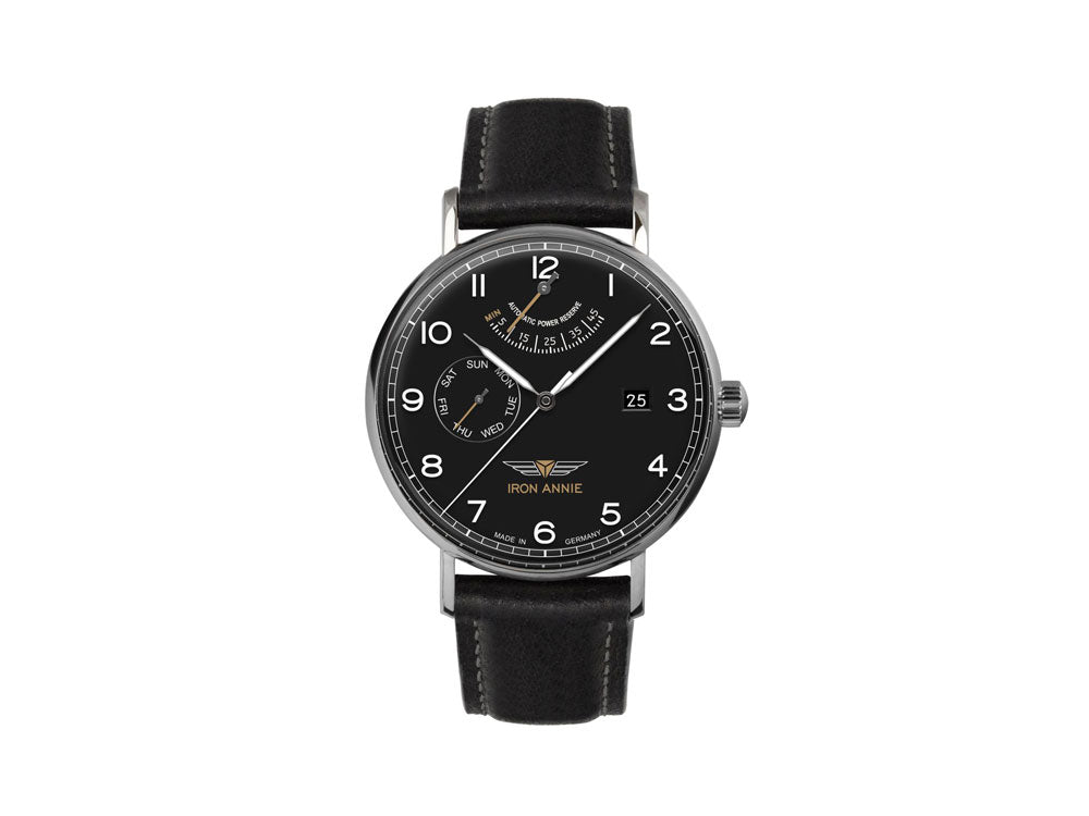 Iron Annie Amazonas Impression Automatik Uhr, Schwarz, 41 mm, 5960-2