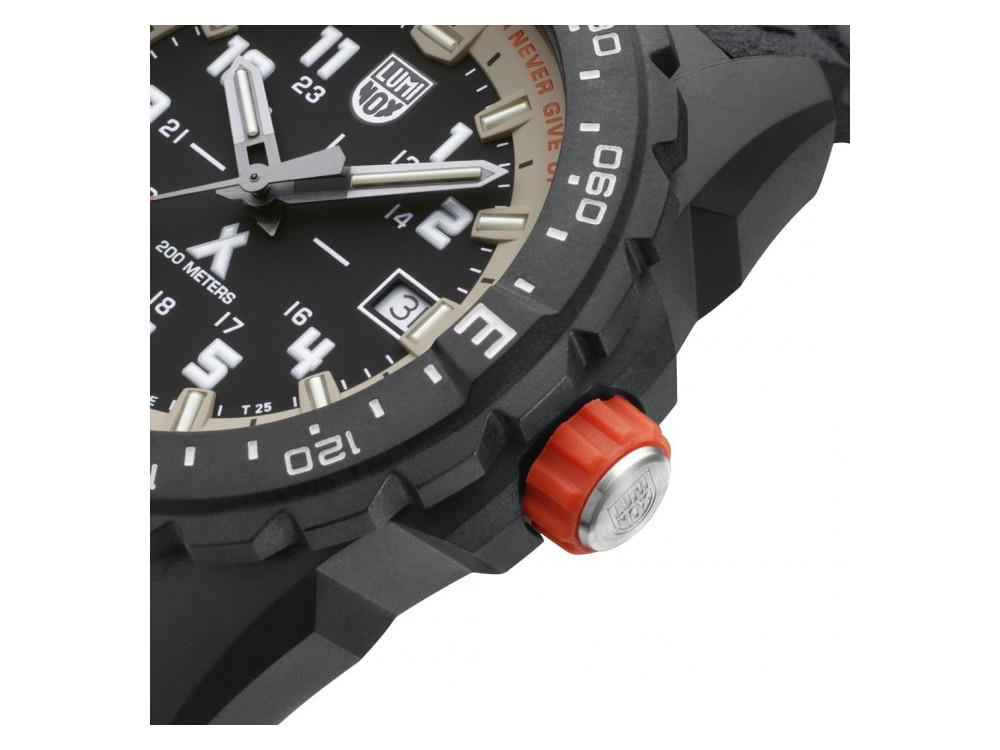 Luminox Bear Grylls Survival Quartz Uhr, CARBONOX™, Schwarz, 43 mm, XB.3731