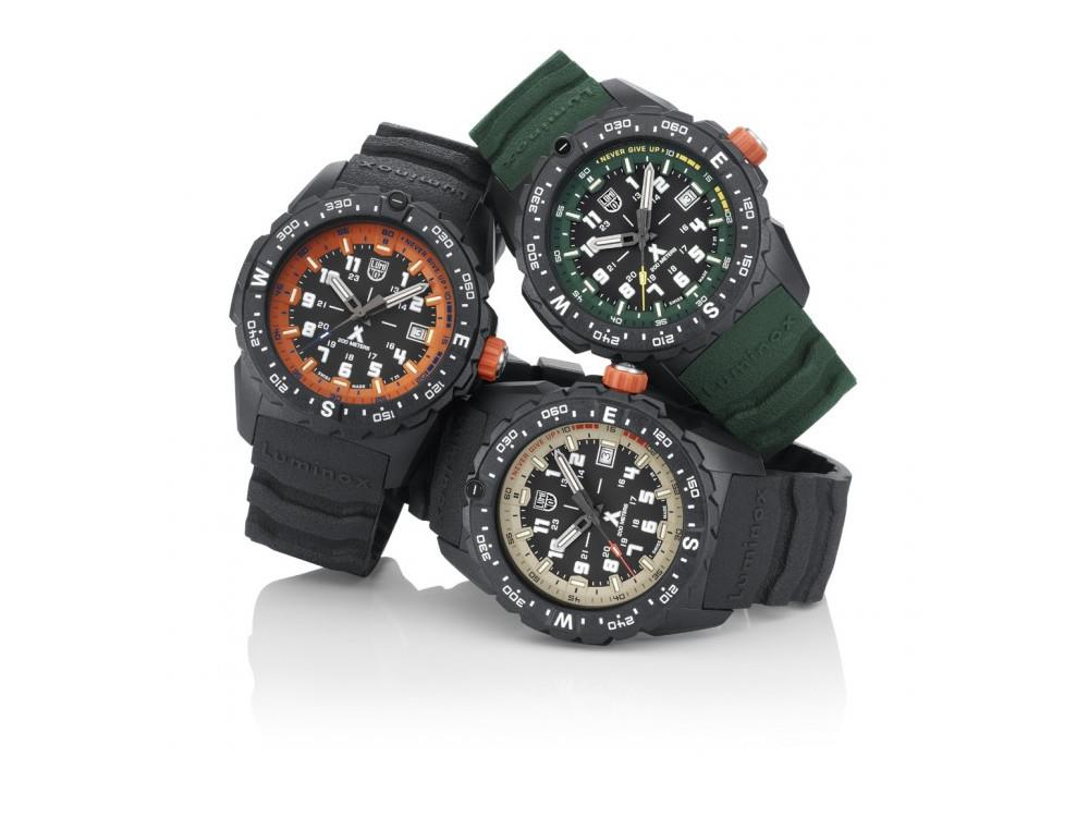 Luminox Bear Grylls Survival Quartz Uhr, CARBONOX™, Schwarz, 43 mm, XB.3731