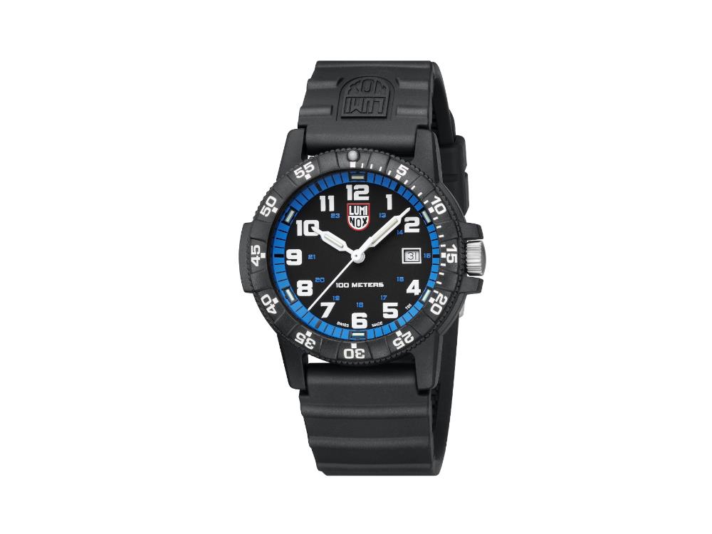 Luminox Leatherback Sea Turtle Giant  Quartz Uhr, Schwarz, XS.0324