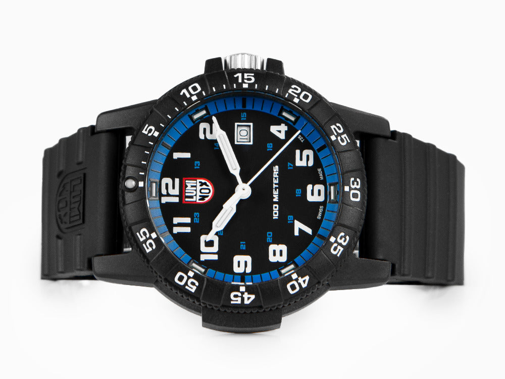 Luminox Leatherback Sea Turtle Giant  Quartz Uhr, Schwarz, XS.0324