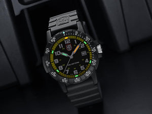 Luminox Sea Turtle Quartz Uhr, Gelb, CARBONOX™, 44 mm, 10 atm, Tag, XS.0325