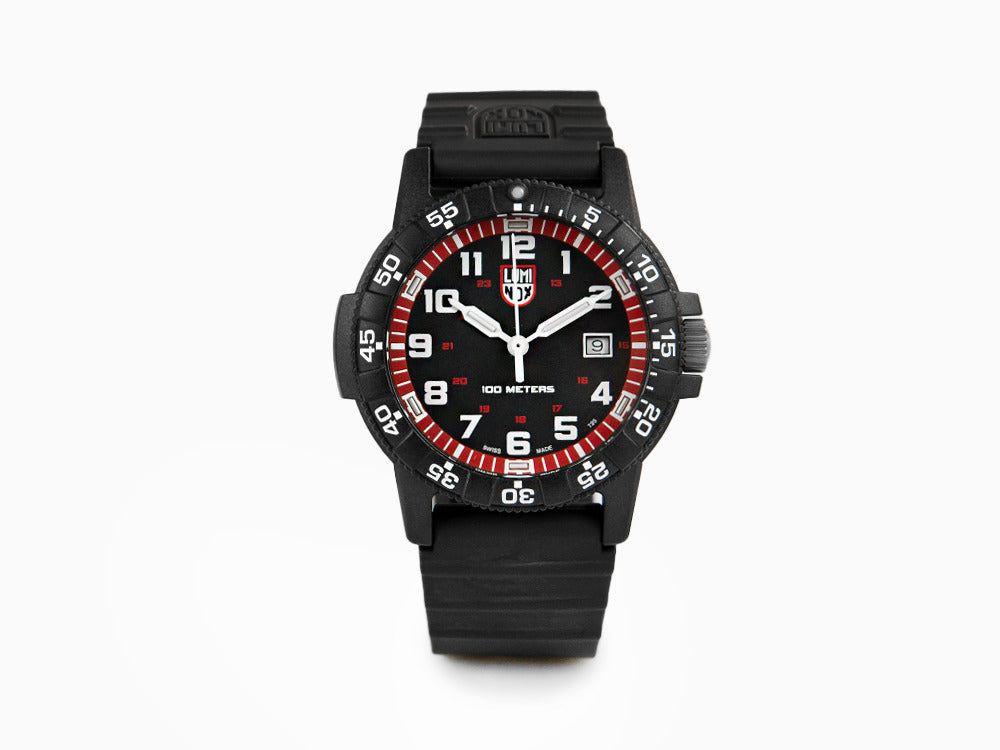 Luminox Leatherback Sea Turtle Giant Quartz Uhr, Schwarz, XS.0335