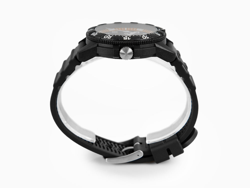 Luminox Leatherback Sea Turtle Giant Quartz Uhr, Schwarz, XS.0335