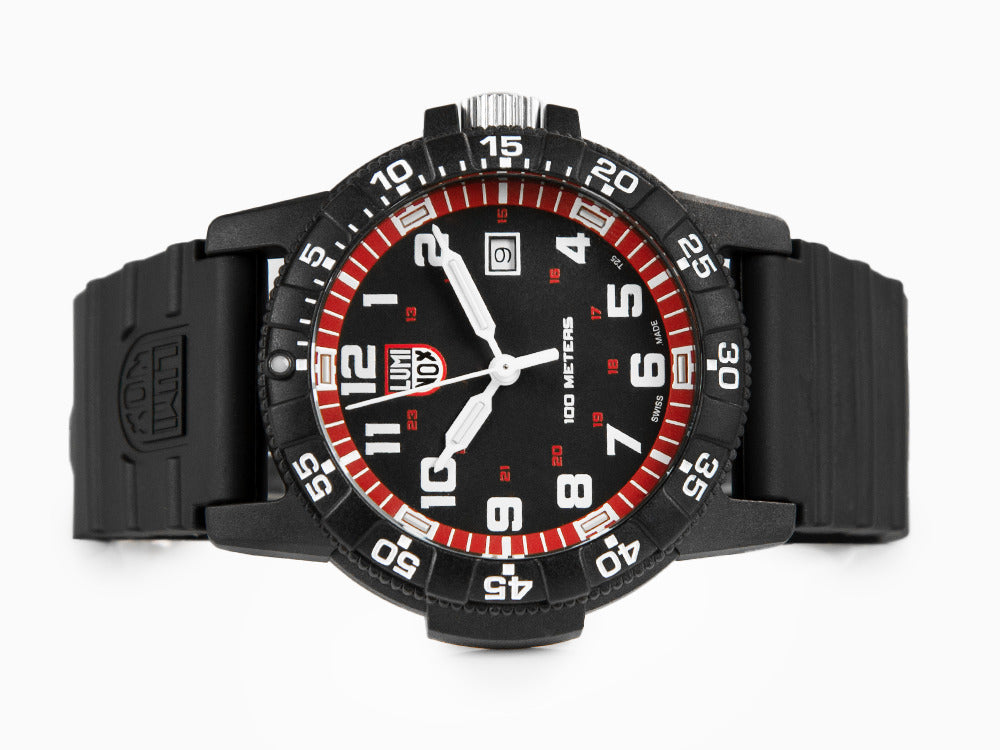 Luminox Leatherback Sea Turtle Giant Quartz Uhr, Schwarz, XS.0335