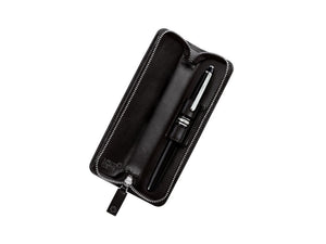 Montblanc Meisterstück Etui 1 Stift , Leder, Weich, Schwarz 
