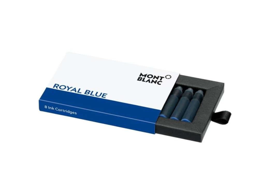Montblanc 8 Tintenpatrone Royal Blue, 128198