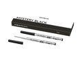 Kugelschreiber 2x1 Mine Montblanc, Mystery Black, Fein, 128210