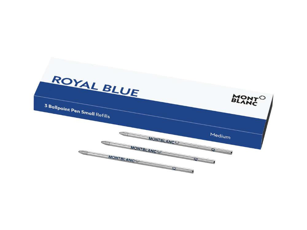 Kugelschreiber Mine 3x1 Montblanc, Blau Royal, Medium, 128223