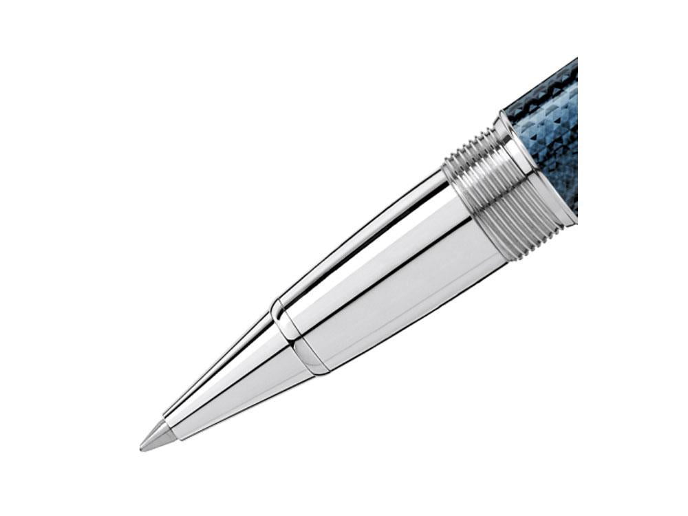 Montblanc Meisterstück Solitaire Blue Hour LeGrand Roller, Lack, Blau, 132097