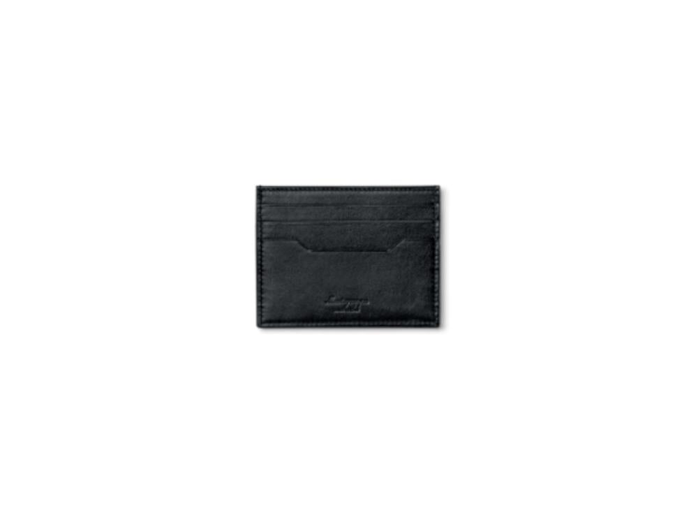 Montegrappa Signet Series Kartenetuis Card Caddy, Leder, Schwarz, IC00CC00