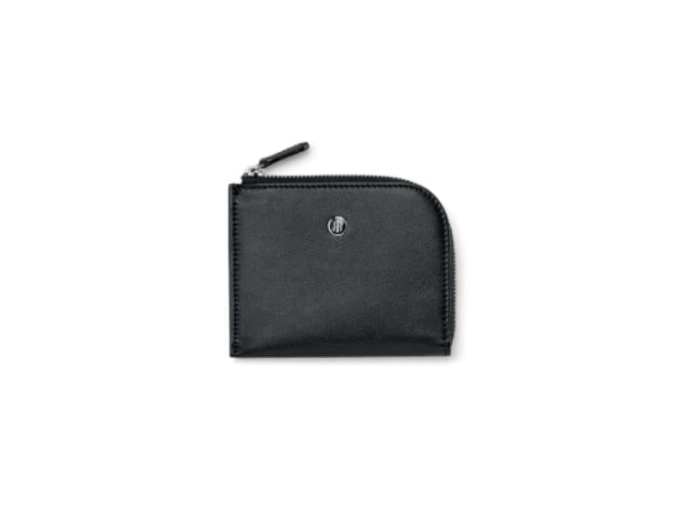 Montegrappa Signet Series Coin Purse, Schwarz, Leder, IC00CN00