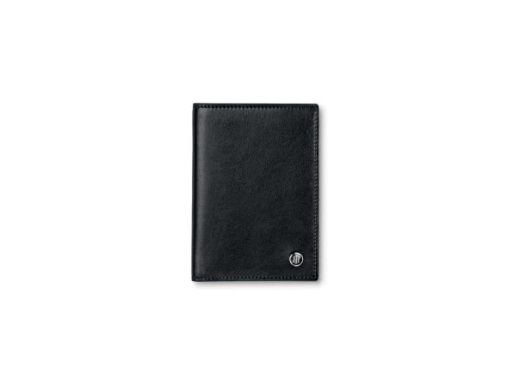 Montegrappa Signet Series Brieftasche, Schwarz, Leder, Jacquard, IC00WA03