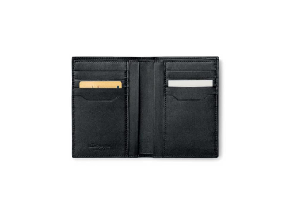 Montegrappa Signet Series Brieftasche, Schwarz, Leder, Jacquard, IC00WA03