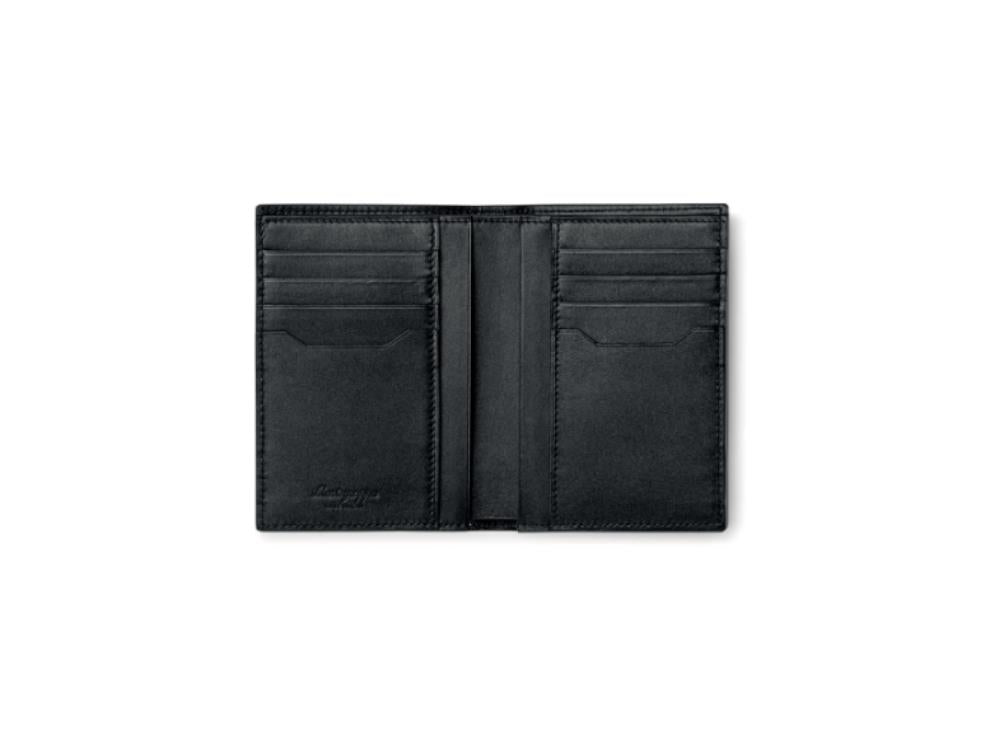 Montegrappa Signet Series Brieftasche, Schwarz, Leder, Jacquard, IC00WA03