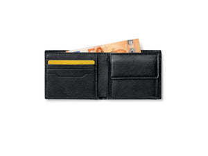 Montegrappa Signet Series Brieftasche, Schwarz, Leder, Karten, IC00WA04