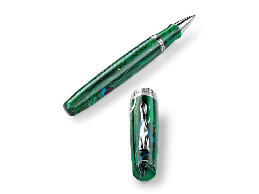 Montegrappa Elmo 02 Cortina Roller, Edelharz, Edelstahl, ISE2RRAG